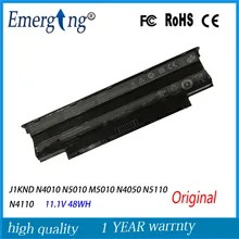 6 ячеек 11.1 В 48wh новый оригинальный ноутбук Батарея для Dell Inspiron 13R N3010 14R J1KND N4010 N5010 M5010 N4050 N5110 N4110