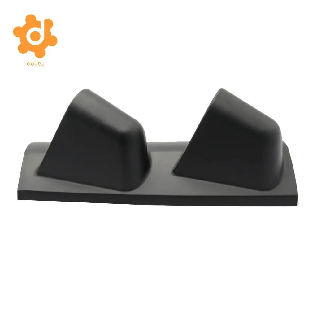Car 52mm Double Hole Right Side Pillar Gauge Meter Mount Holder