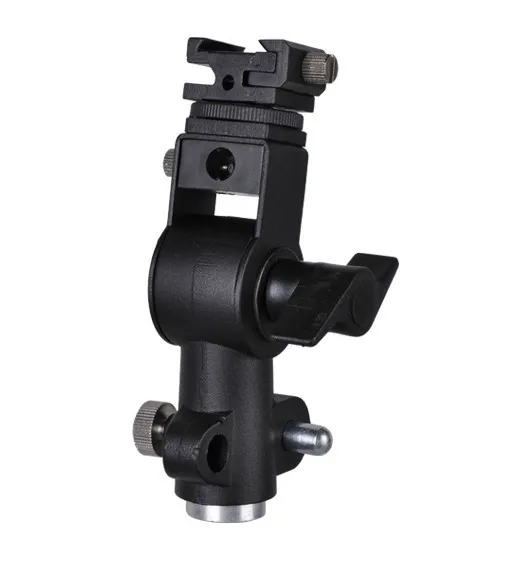 Kaliou L D-type Flash Light Holder for Photography Studio Video Camcorder DV Camera Tripod Ball Head Clamp Holder