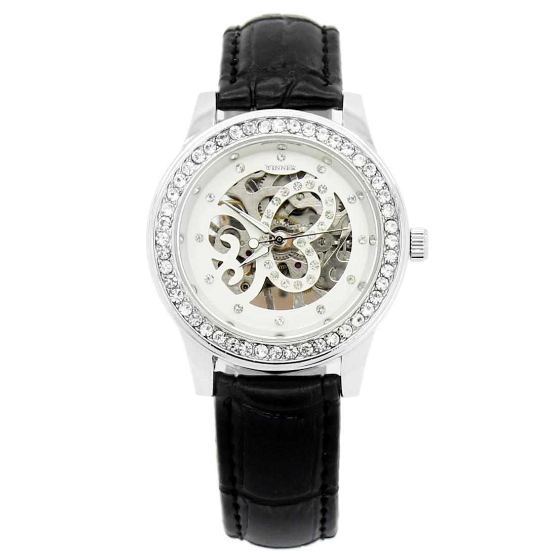 2016 hot sale Hollow Skeleton Automatic font b Mechanical b font font b Women b font