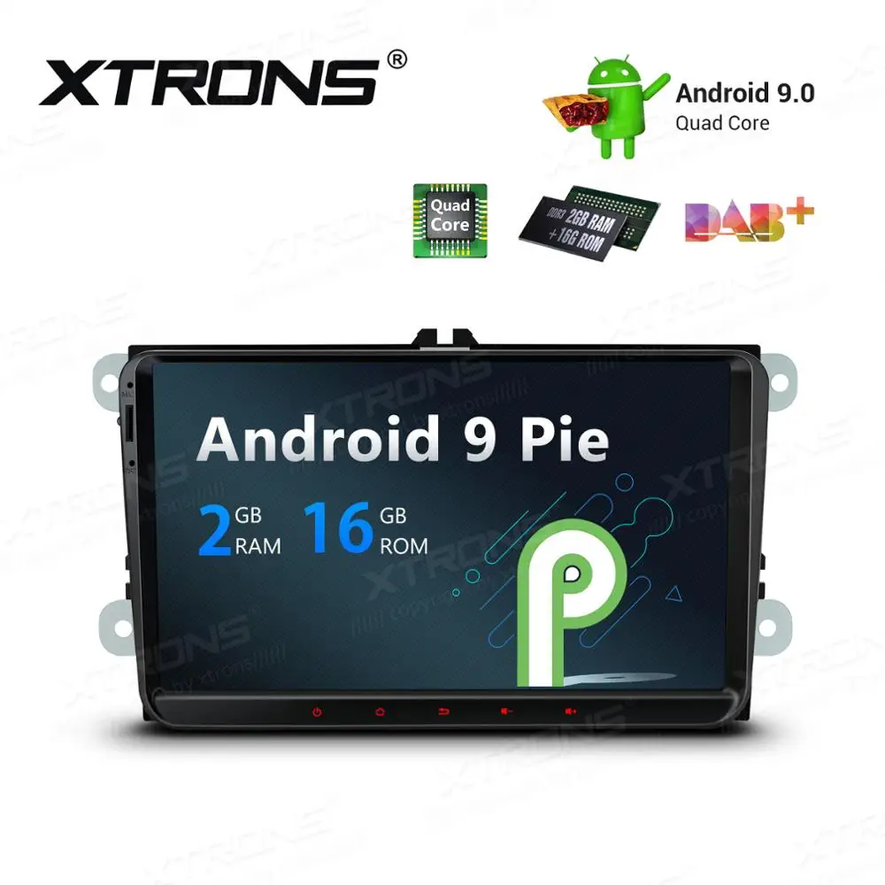 Perfect 9" Android 9.0 OS Pie Car Multimedia Navigation GPS Radio for Seat Altea 2004-2015 & Altea XL 2007-2015 Toledo 2004-2015 5