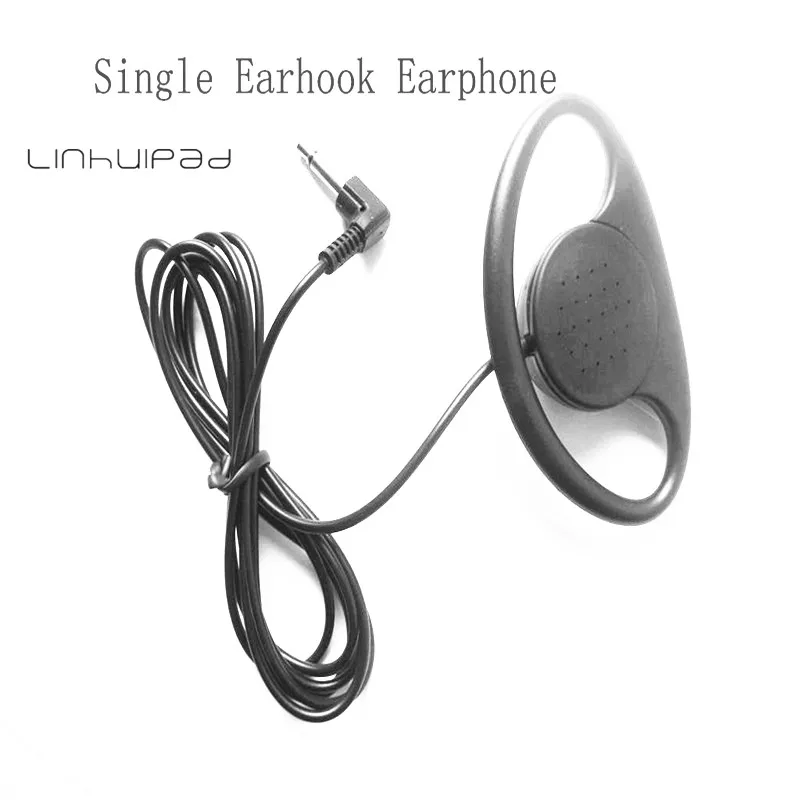 Linhuipad Soft Earhook Extra Bass Earphones/1bud Earpiece Hook