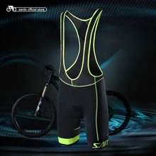 Santic Для мужчин летние велосипедные шорты велосипедные кофта и шорты Cool max итальянская подушка колодка S-3XL M7C05081