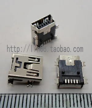 

Miniusb mini usb socket plug smd female interface connector 5pin