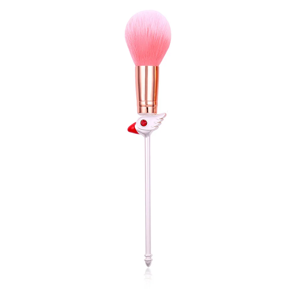 

Cardcaptor Sakura Design Makeup Brushes Metal Handle Foundation Powder Blush Smudge Eyeshadow Brush Beauty Tool Beauty Gift