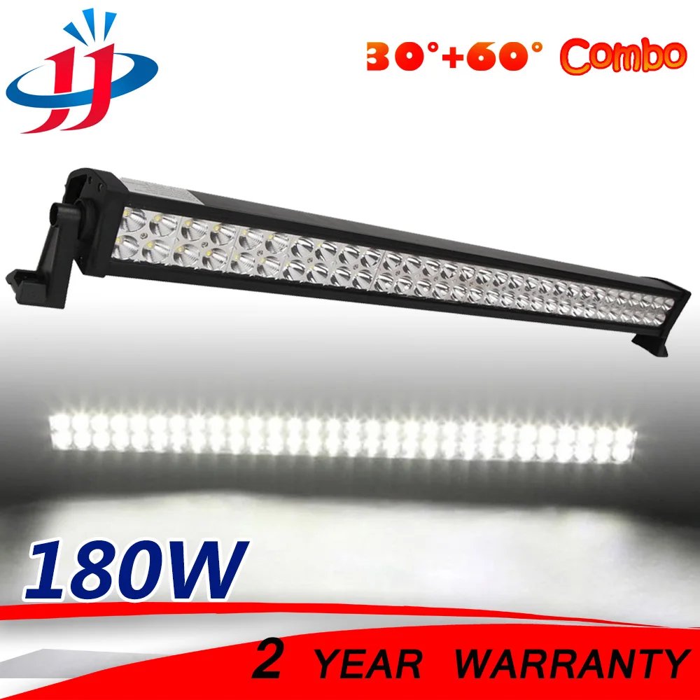 180Watt 32" led light bar marine yacht running lights for offroad Truck boat lighting fog