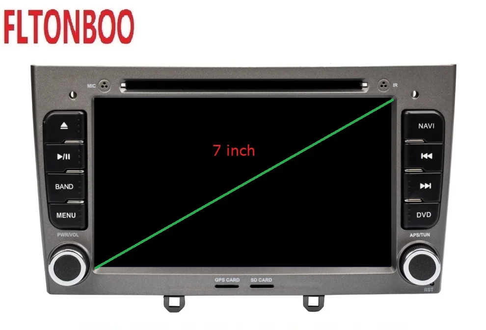 Clearance 7inch Android 9 for peugeot 408,car DVD,radio,gps navigation,3G,BT,Wifi,1GB,quad core, 2