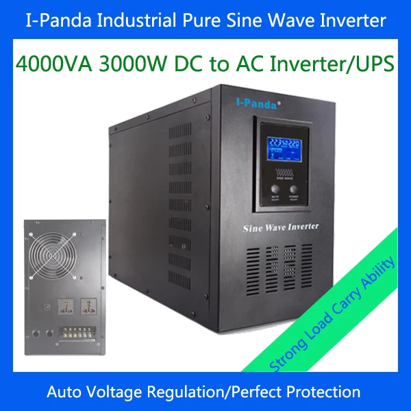 inverter 3000w power supply 3kw pure sine wave power inverter DC to AC