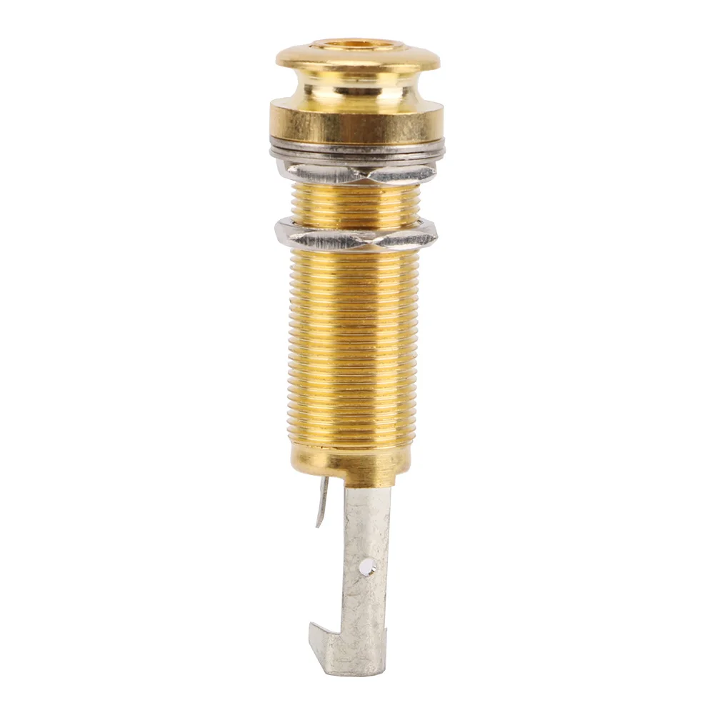 

Homeland 1pc 2 Colors Brass Threaded Cylinder Style Guitar Bass End Pin EndPin Jack Strap Pin Jack Socket Guitar Accessories