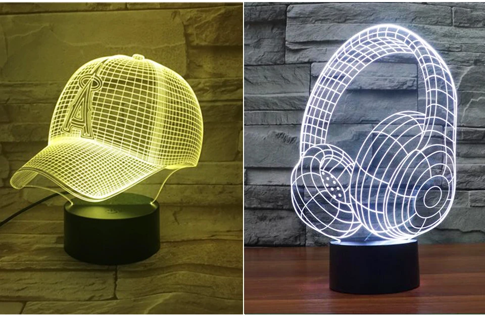 3D LED Night light (3)