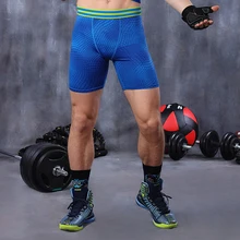 Для мужчин сжатия Шорты базовый слой обтягивающие боксеры коробка фитнес-упражнения Шорты