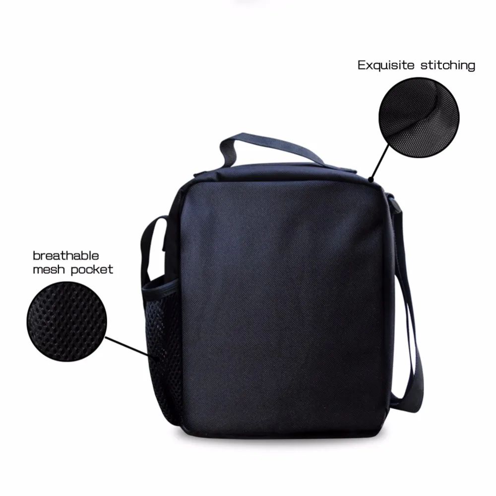 FORUDESIGNS Термосумка для обедов Lunchbag Африканский Американский черный арт коробка с отделениями для завтрака мешок дети функциональный хранения еды для пикника