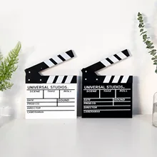 Gosear фильм доска для хлопка Хлопушка деревянная пленка Clapboard аксессуар клакета для ТВ сериала прямая трансляция реклама видео