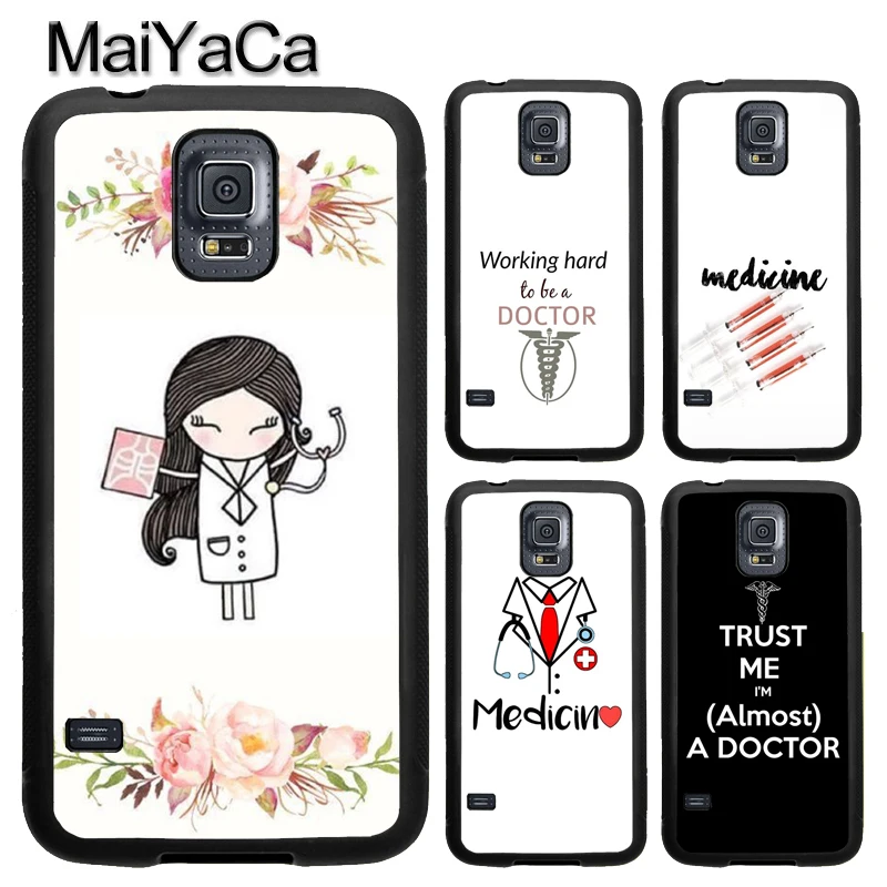 

MaiYaCa Medical Doctor Nurse Medicine Case For Samsung Calaxy S8 S9 S10 Plus Lite S5 S6 S7 Edge Note 9 8 5 4 TPU Cover
