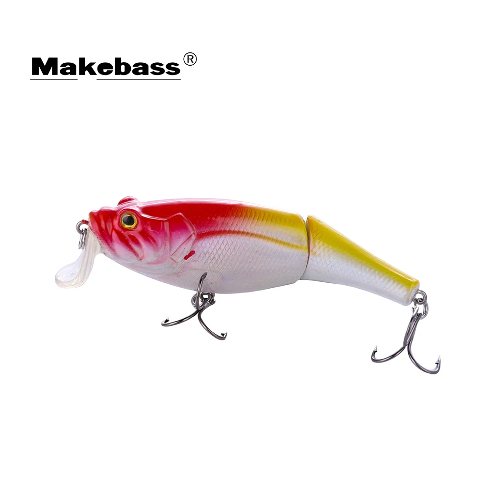 Makebass 3.94 дюйма/0 82 унции приманки многошарнирная плавающая приманка мелкие