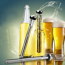1 шт., прочные охлаждающие палочки из нержавеющей стали 304, для пива, красного вина, портативные вечерние барные принадлежности, для дома, для напитков, охлаждающие инструменты