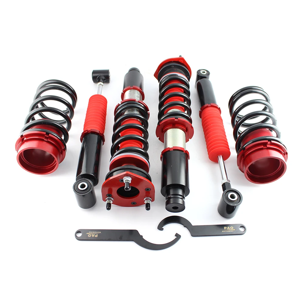 

adjustable height Full Set Coilover Spring Kit Coil Spring Shocks Damper Suspension Struts For MAZDA 6 2002-2007