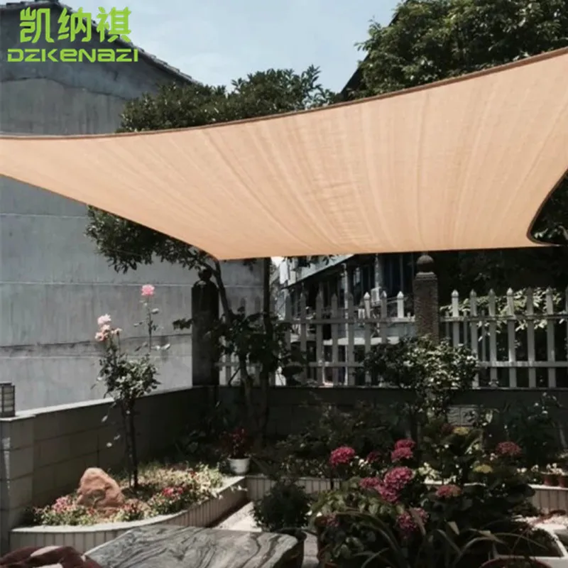 3 x 3 M Square Pool Shade Sails 95 UV Combination HDPE UV Sun Shade