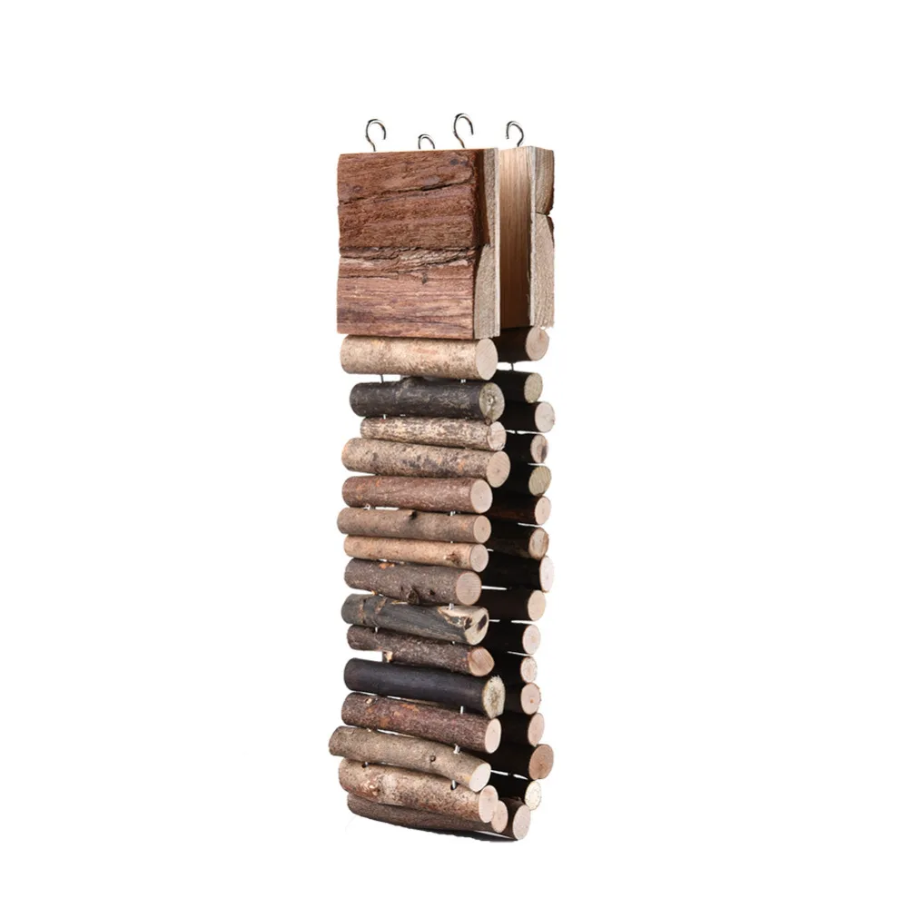 Деревянные игрушки-Жвачки лестница для маленьких Домашние животные Хомячки шиншиллы морские свинки и другие маленькие домашние животные