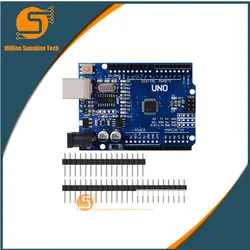 UNO R3 развитию ATmega328P CH340 CH340G для Arduino UNO R3 с контактный проводник