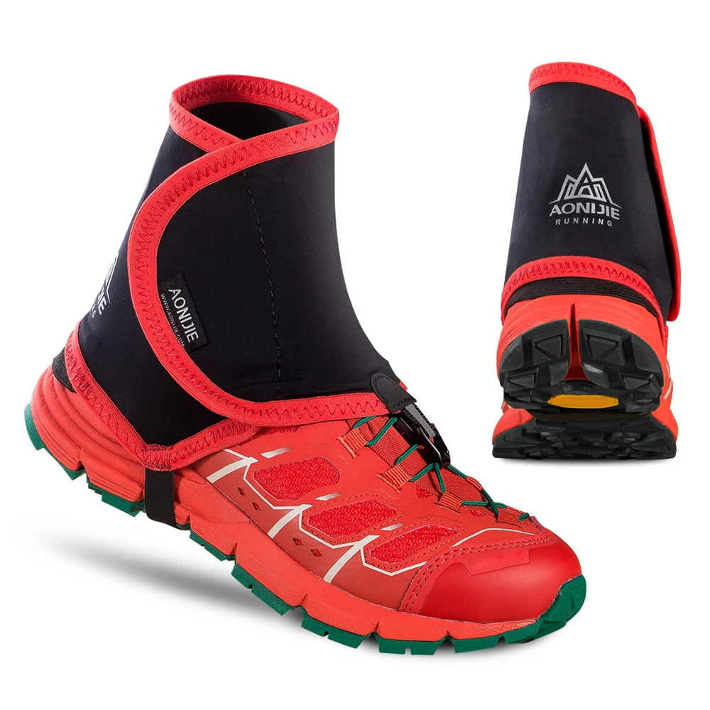 

New 1 Pair Running Walking Marathon Ski Gaiters Outdoor Hiking Walking Climbing Hunting Snow Legging Gaiters Shoes Cover