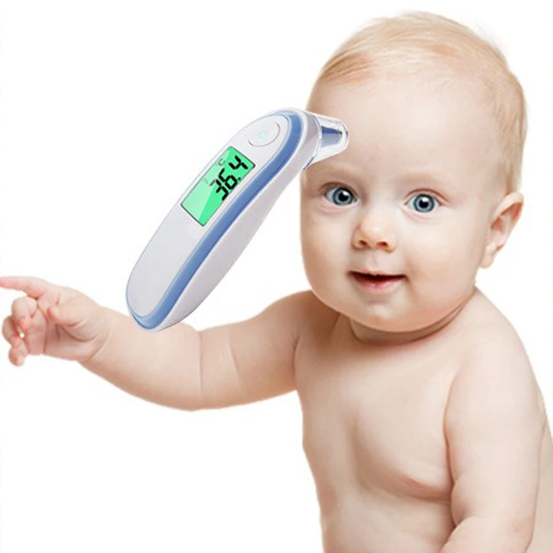 

Digital Infrared Thermometer Baby Electronic Medical Measuring Forehead Body diagnostic-tool thermometers for body