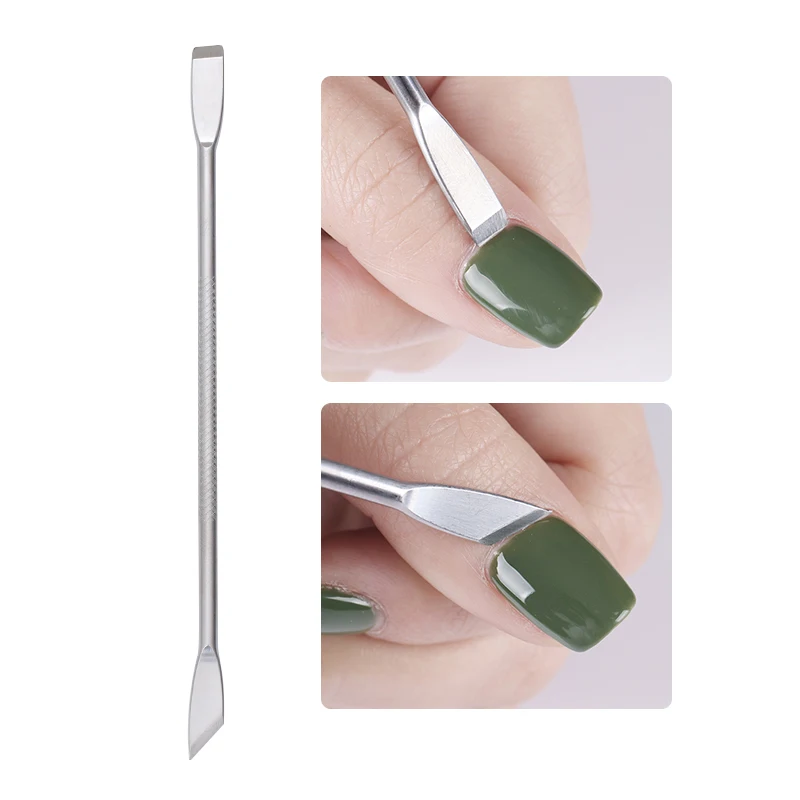 

Dual-ended Nails Tool for Extension Gel Nail Polish Non-slip Handle Polish Cream Color Mix Stick Manicuring Nail Art Tools