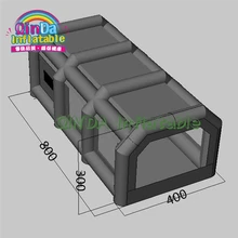 Custom Portable Used Car Inflatable Paint Spraying Booth for Sale 8*4*3 meters Custom Portable Used Car Inflatable Paint Spraying Booth for Sale 8*4*3 meters