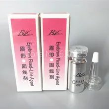 2 шт./лот для бровей фиксированной агента татуировки Уход восстановления для бровей Средства ухода за губами помощь жидкости 5 мл