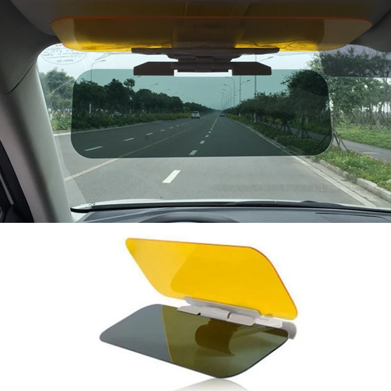 Details about   1Pcs Car Sun Visor HD Car Anti-Glare Dazzling Day Night Vision Driving