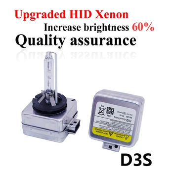 

Free shipping high quality D3S Xenon car headlight 2 pcs/lot super bright hd 6000K 4300K D3S car xenon Bulb