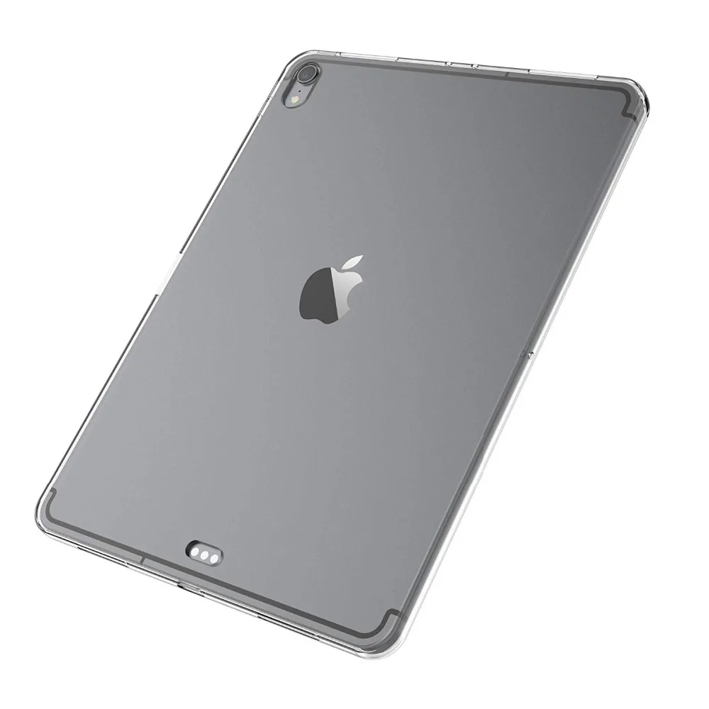 Kemile Чехол для iPad Pro 11 мягкий кожаный гибкий бампер прозрачный ТПУ Резиновая задняя крышка протектор для Apple iPad 11 чехол