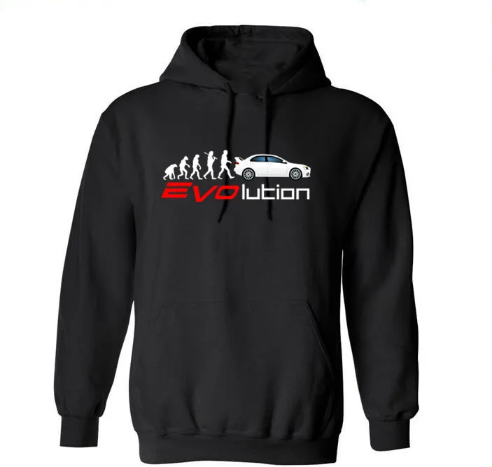

MITSUBISHI LANCER EVOLUTION HOODIE MEN'S SWEATSHIRT SLEEVE LONG NEW GP1