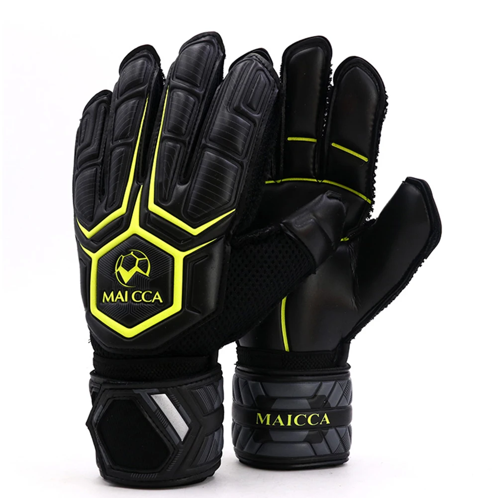 Professional Soccer Goalkeeper Gloves Keeper Football Latex Men Training Protection
