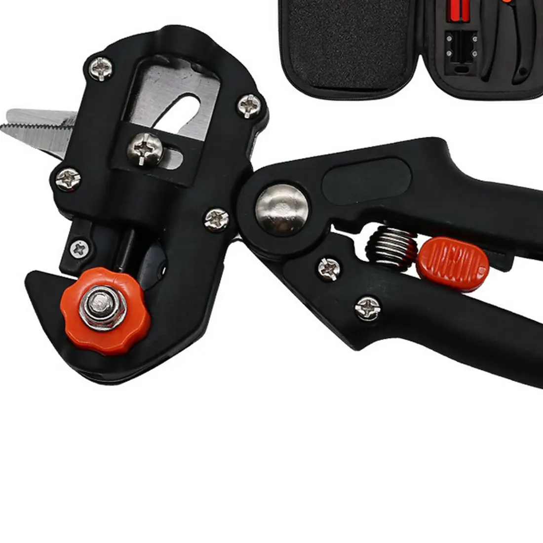 

1PCS Grafting Machine Garden Tools With 2 Blades Tree Grafting Tools Secateurs Scissors Grafting Tool Cutting Pruner