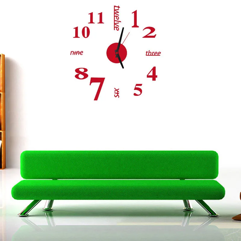 3D Creatively Romae Digital Wall Clock Sticker Watch Modern Design Clock DIY Clocks On Wall Kitchen Clock Living Room Home Decor 3D Creatively Romae Digital Wall Clock Sticker Watch Modern Design Clock DIY Clocks On Wall Kitchen Clock Living Room Home Decor