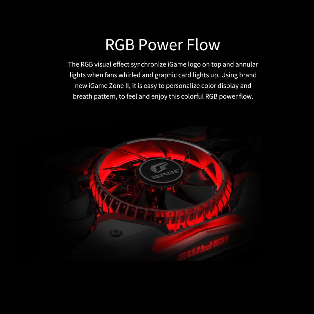 Красочные iGame GeForce RTX 2070 Расширенный OC графическая карта GDDR6 8G 256Bit бронированный рост