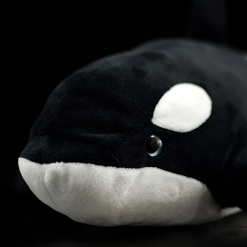 1" /40 см длинные настоящие плюшевые игрушки Orca, очень мягкие игрушки Кит-убийца, мягкие игрушки, реалистичные морские животные, плюшевые куклы, подарки для детей