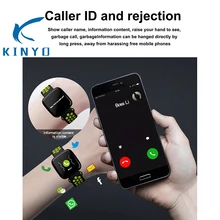 Цена IP67 водонепроницаемый smart watch caller ID и отказ от F15 смарт-браслет Совместимость с Android и IOS телефонов