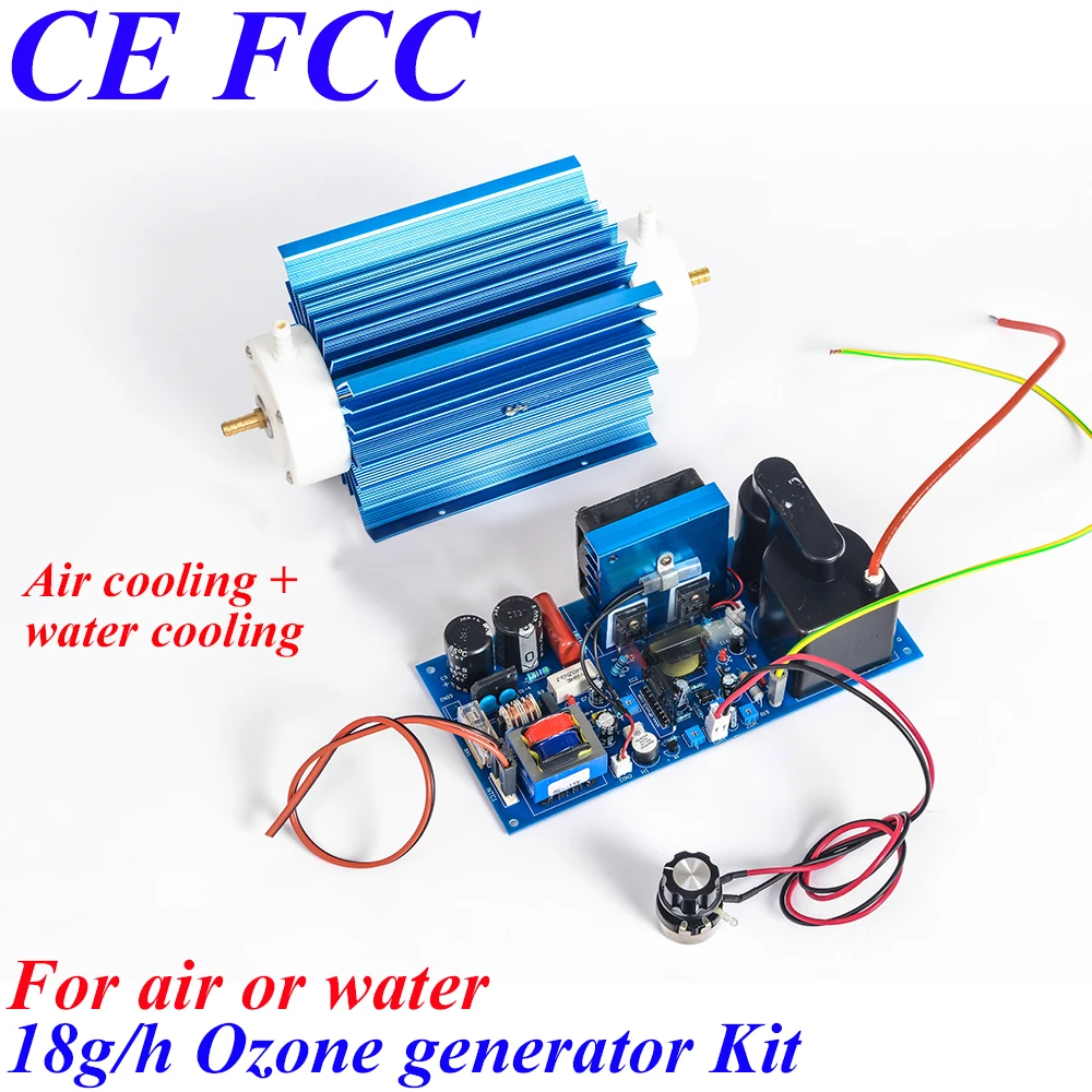 

Pinuslongaeva CE EMC LVD FCC Factory outlet 18g/h Ceramic tube type ozone generator Kit generatory ozonu high concentration