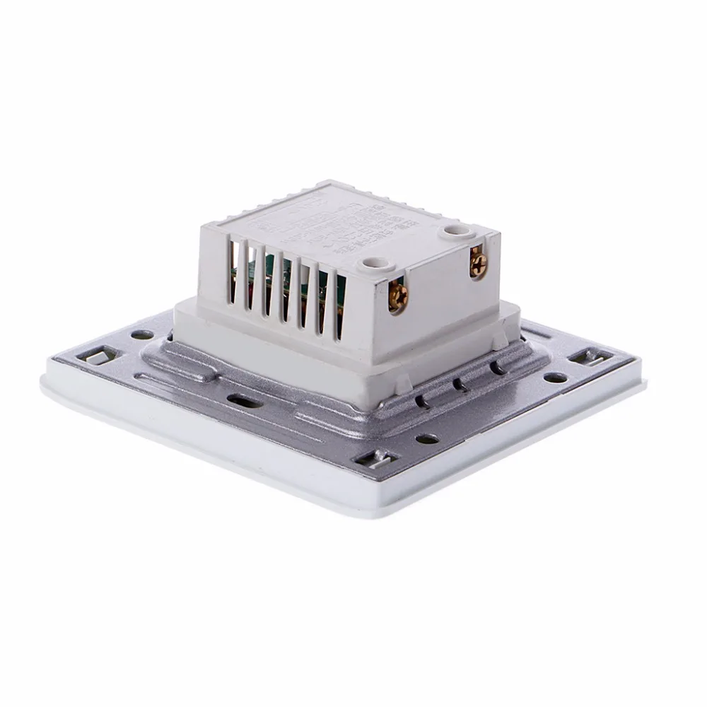 

Luxury Wall Dimmer Switch Ivory White Brief Art Weave Light Switch AC 110~250V Knob Wall Light Switch