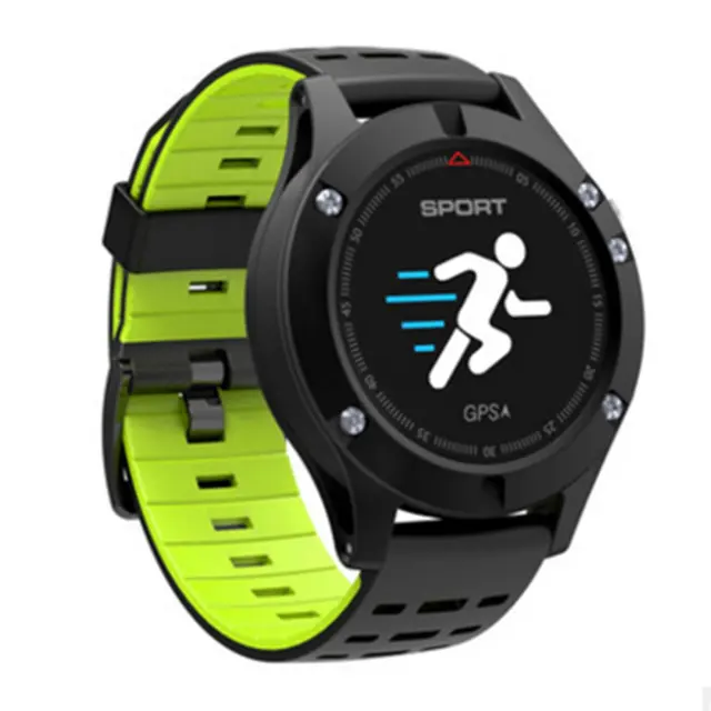 F5 Color Screen Bluetooth Smartband Heart Rate Monitor Waterproof GPS