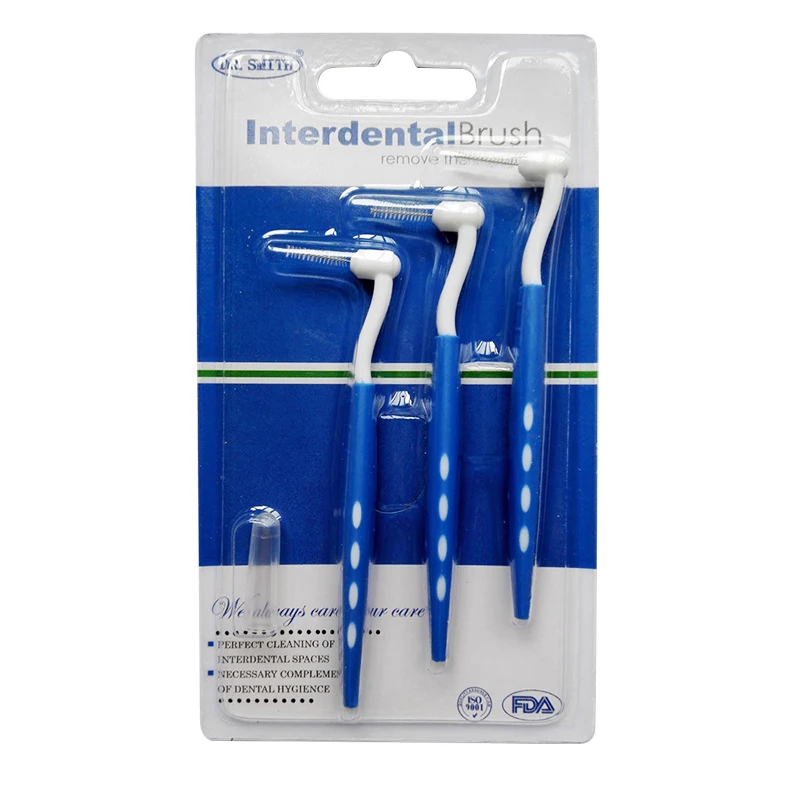 

0.7mm Interdental Brushes L Forms Dental floss Orthodontic toothbrush Oral Care Toothbrush cleaning Teeth Whitening