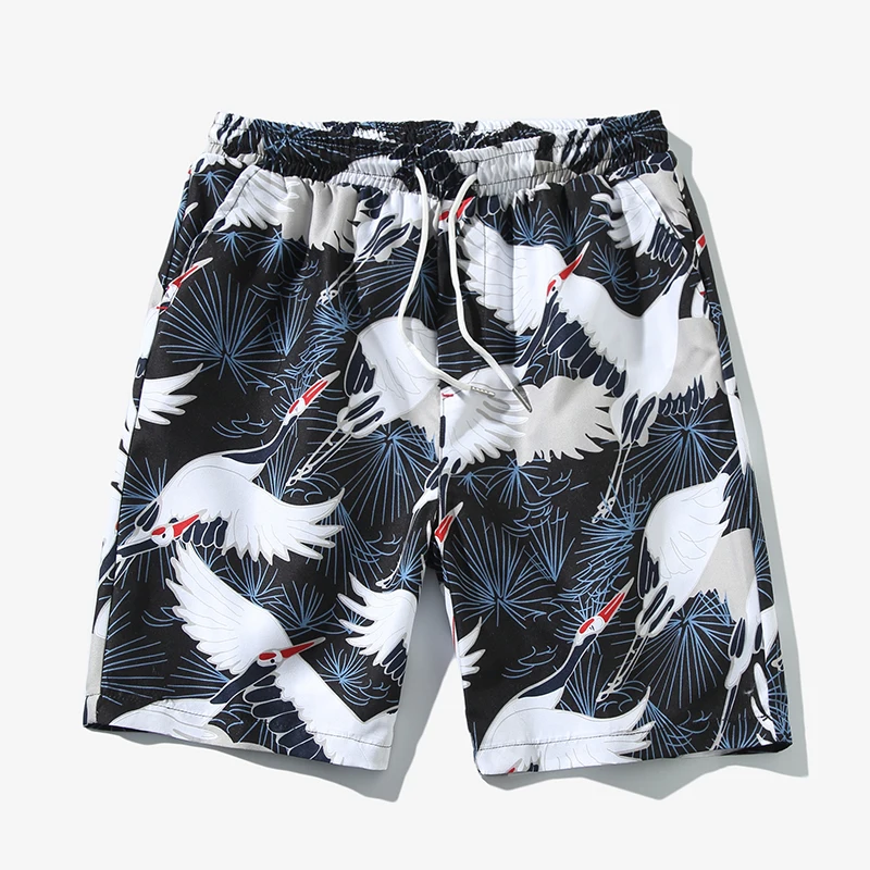 Плюс Размеры Для мужчин, Летние повседневные шорты модные печатные дышащие, удобные повседневные пляжные шорты-бермуды 4XL 5XL