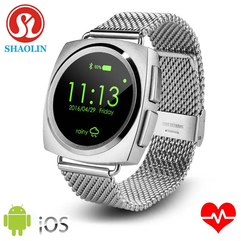 SHAOLIN Smart Watch full round screen Smart Watches Heart Rate Smart Electronics Smartwatch for ios Android Apple Watch