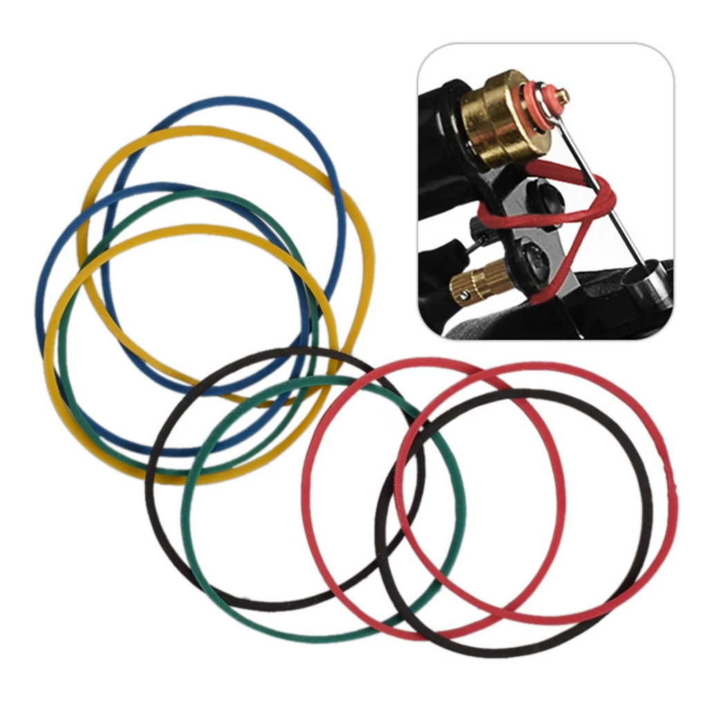 Complete Tattoo Kits for Beginners Tattoo Grips Grommets Rubber Bands Tips Tubes Tattoo Machine Supplies Set, 5 Colors Available