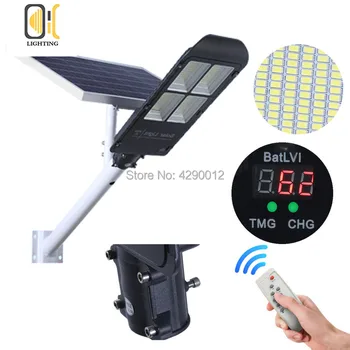 

Outdoor Led Solar Light Waterproof large Solar Panel Remote Control 100w 150w 300 W Solar Led Street Light Garden