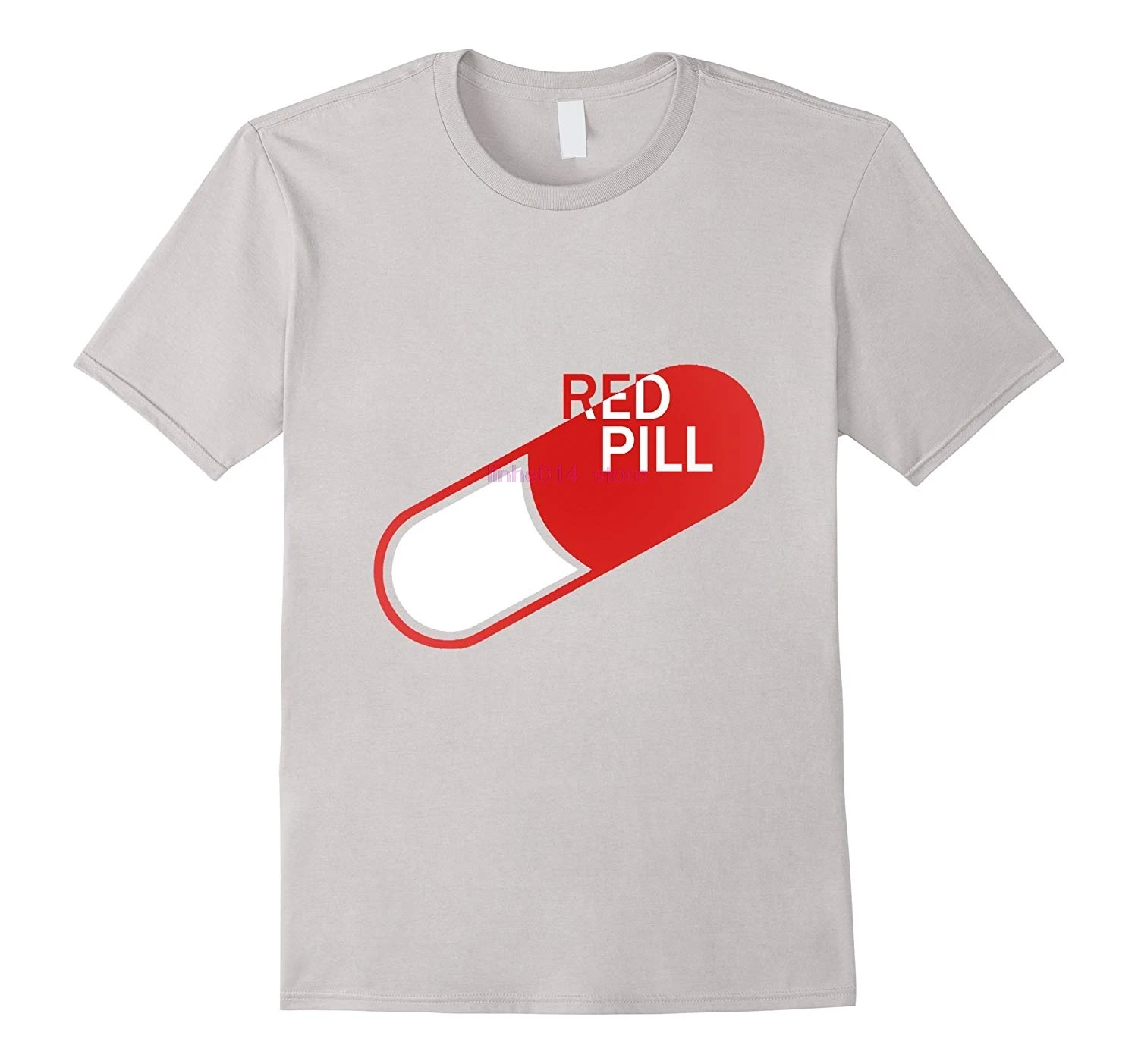 GILDAN brand men shirt Mens Red Pill T Shirtin TShirts from Men's