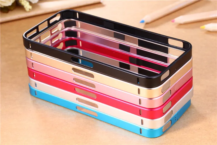 upgraded metal bumper case for iphone 5s 4s (16)