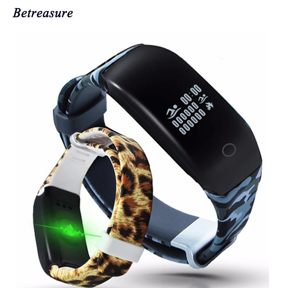 New Bluetooth Waterproof Swimming Smart wristband Sport Heart Rate Smart Bracelet Passometer Smartband For Ios android